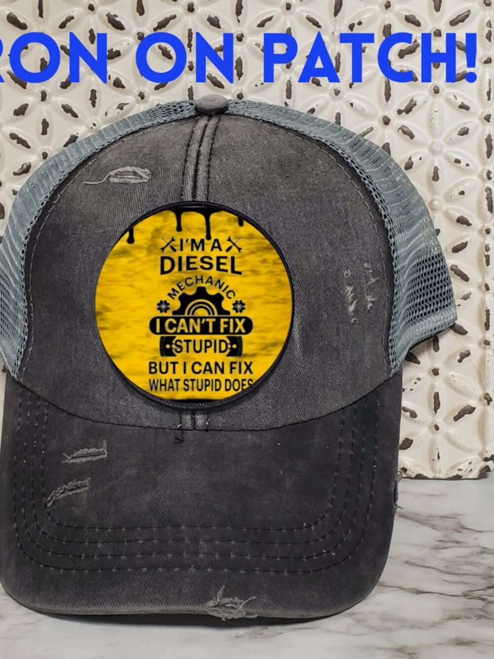 Diesel Iron on Patch